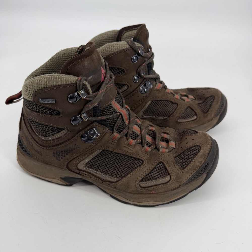 Vasque Breeze III GTX Hiking Boots‎ Mens 8.5W Brown Gore-Tex Vibram 7190 Wide